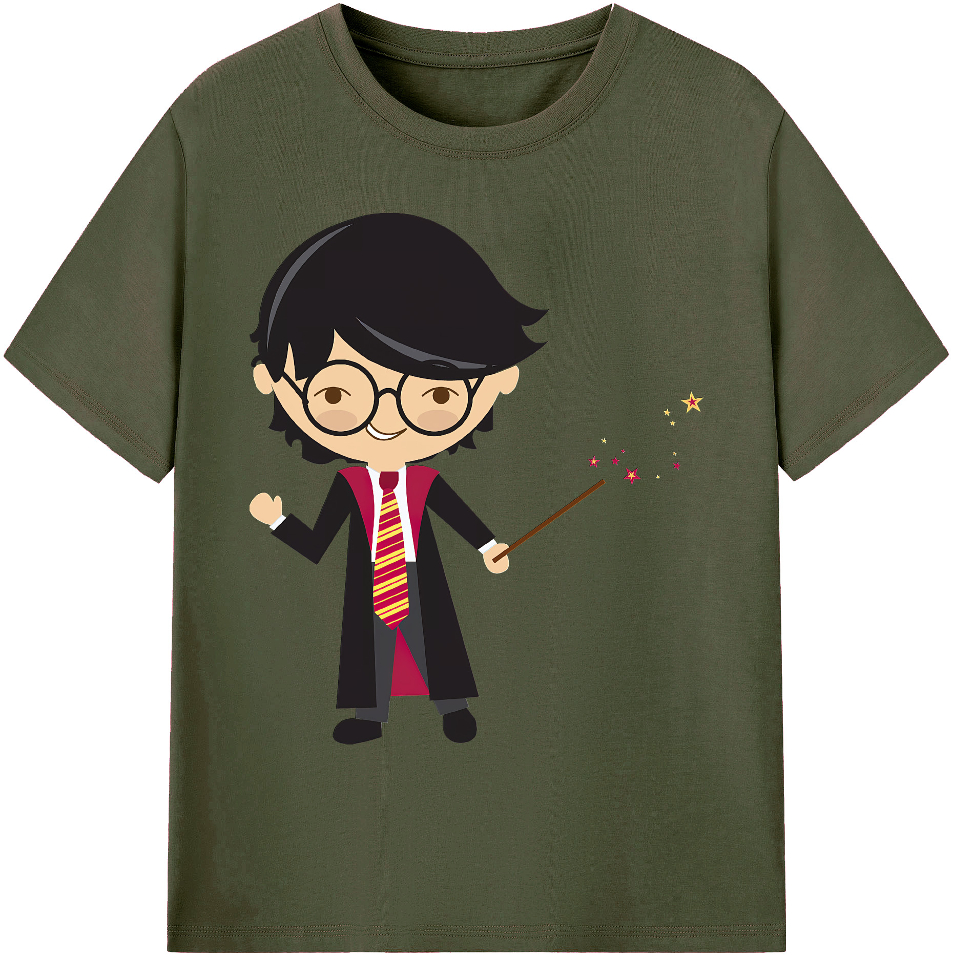 （画像用） Harry Potter ハリー・ポッターシリーズ 綿100％ メンズ半袖Tシャツ｜肌触りやわらか＆通気性